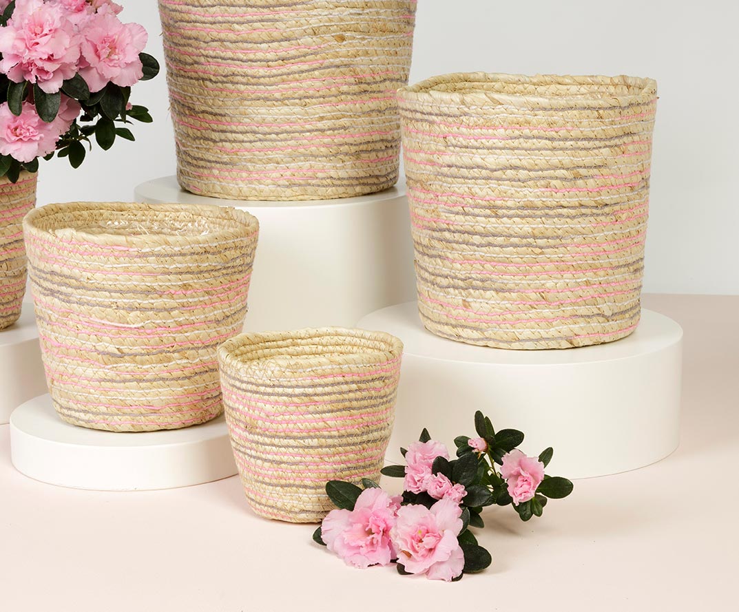  panier osier vannerie fleuriste